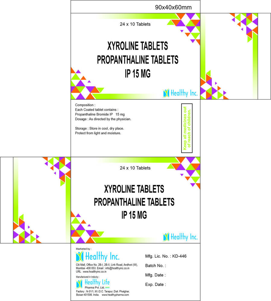 Propanthaline Tablets