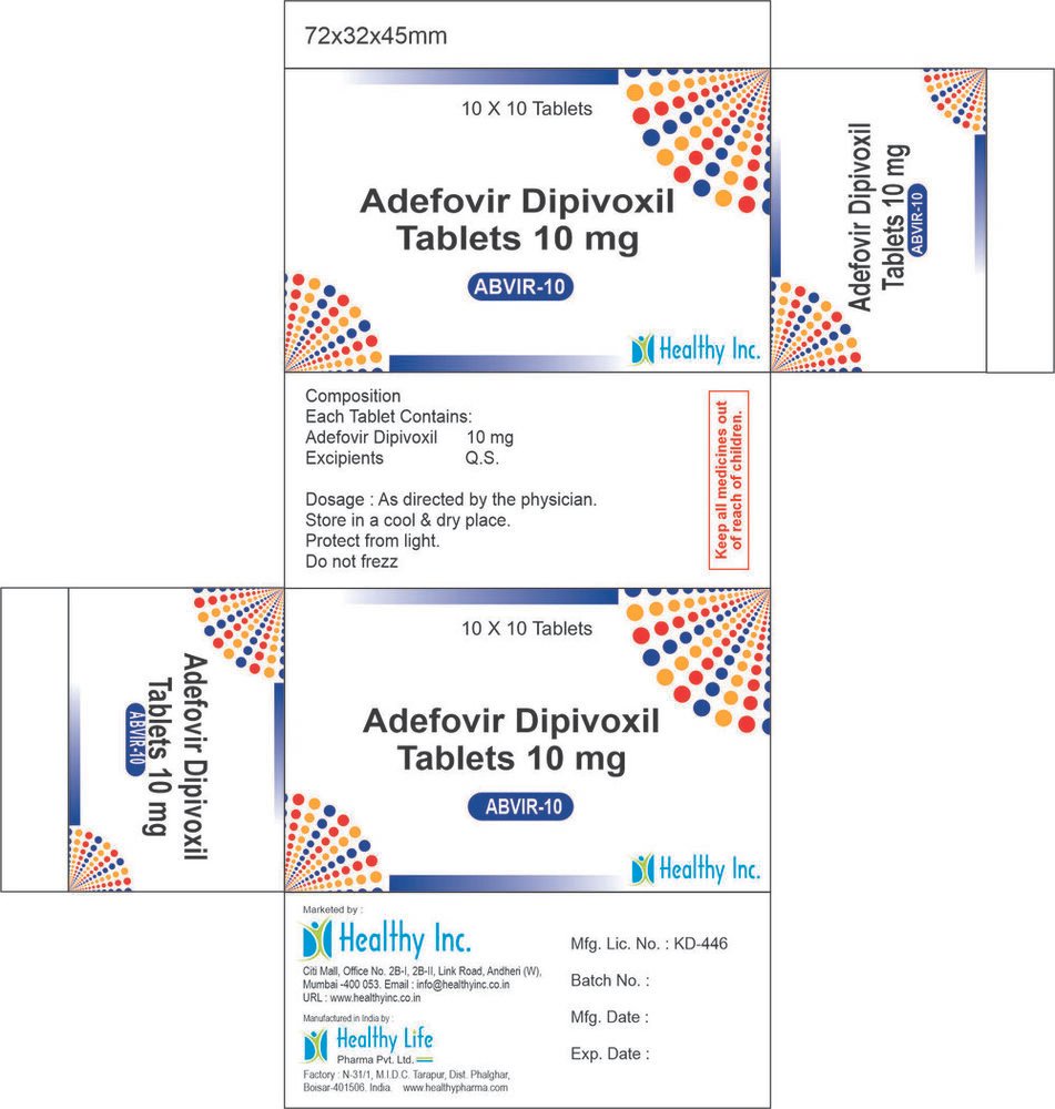 Adefovir Dipivoxil Tablets