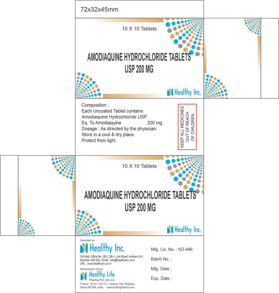 Amodiaquine Tablets
