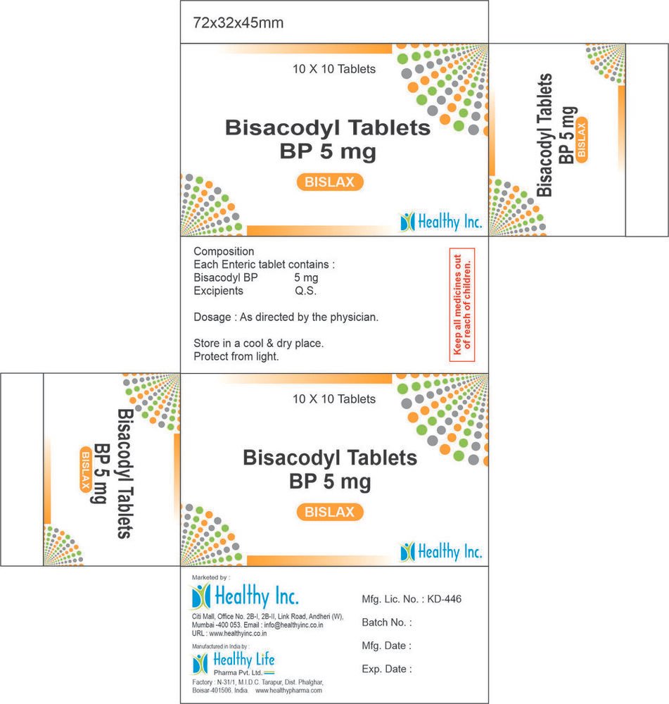 Bisacodyl Tablets