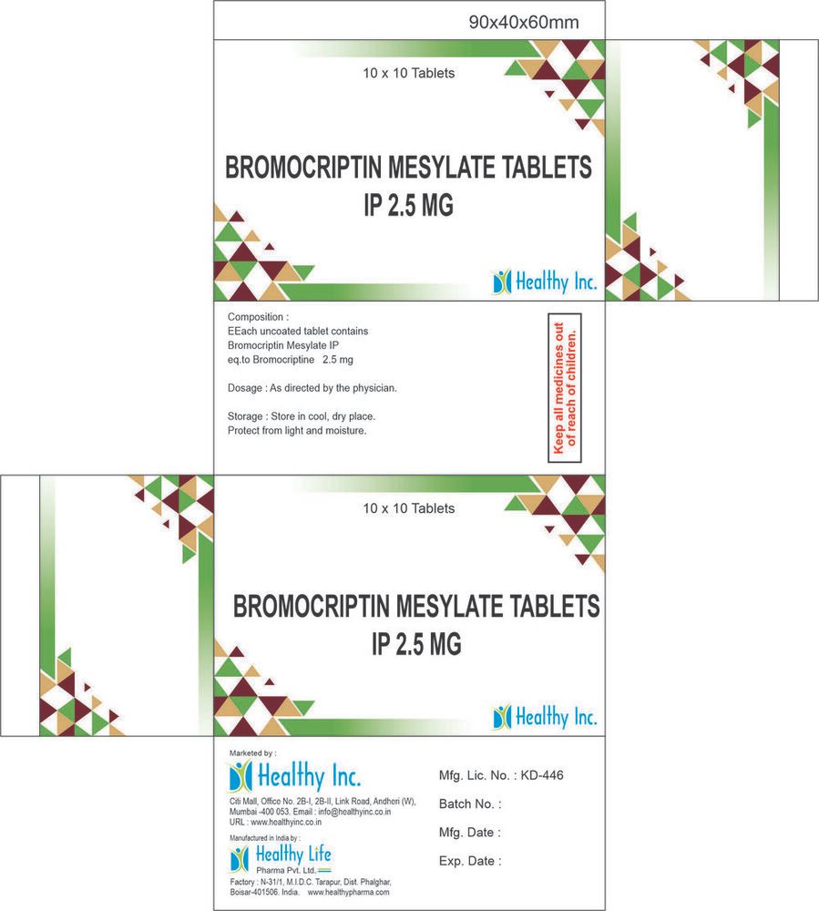 Bromocriptin Tablets