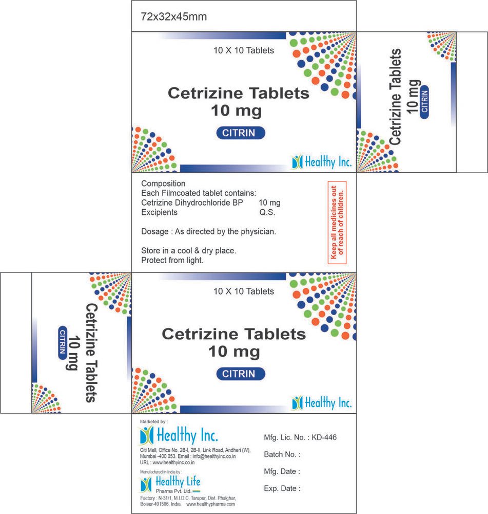 Cetirizine Tablet