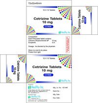 Product image for Cetirizine Tablet