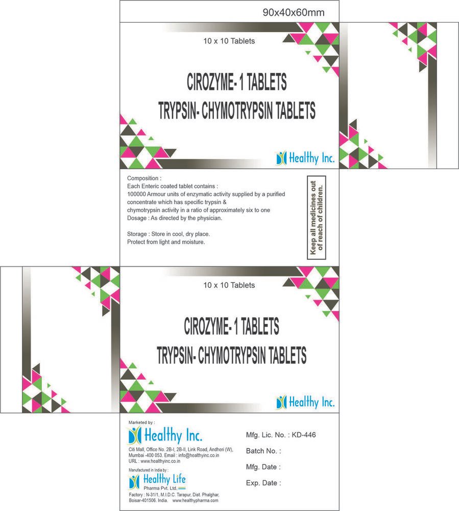 Chymotrypsin Tablets