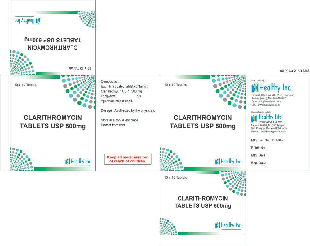 Clarithromycin Tablets