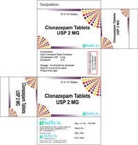 Product image for Clonazepm Tablets
