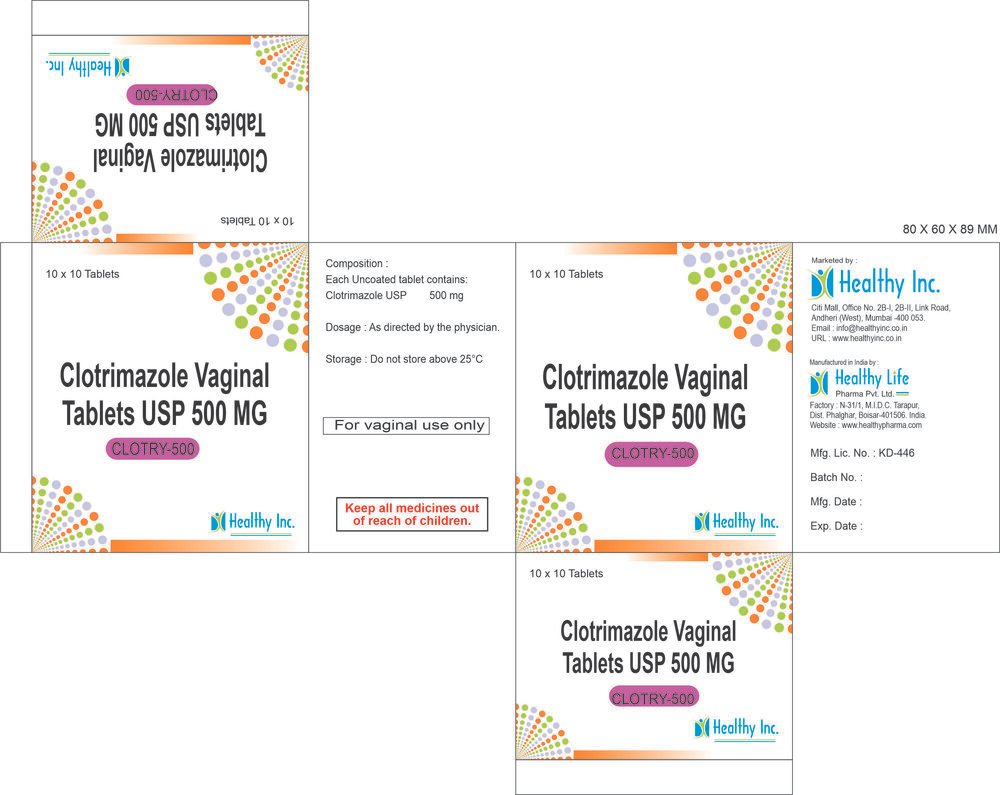 Clotrimazole Vaginal Tablets