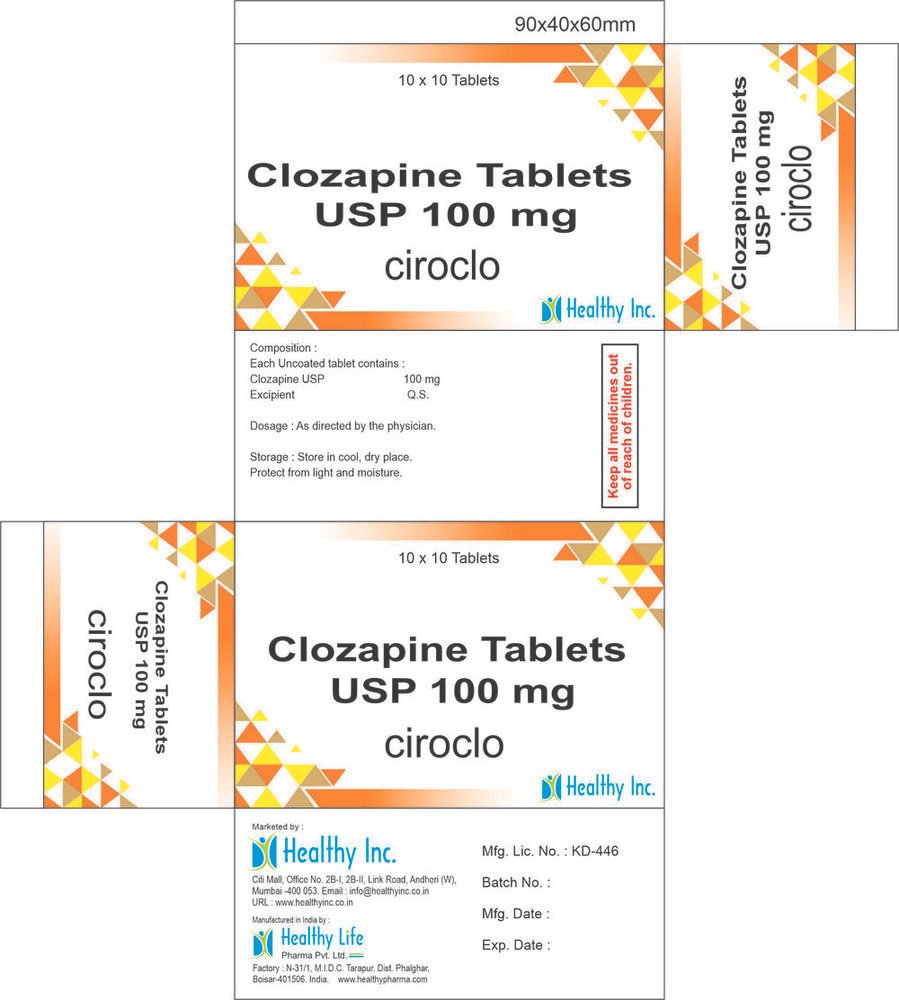 Clozapine Tablets