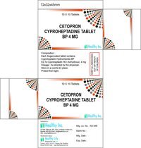 Product image for Cyproheptadin Tablets