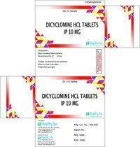 Dicyclomine Hcl Tablets Exporter