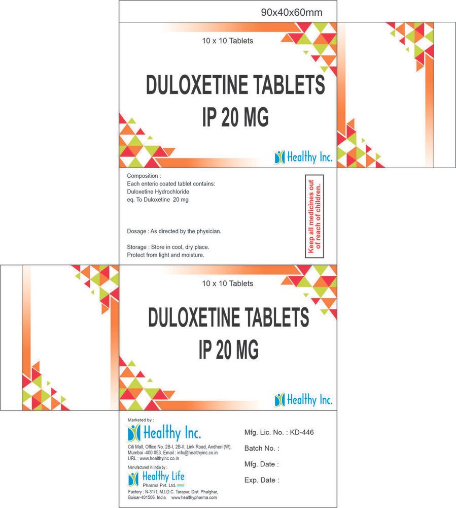 Duloxetine Tablets
