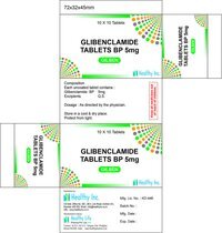 Product image for Glibenclamide Metformin Hcl Sr Tablets