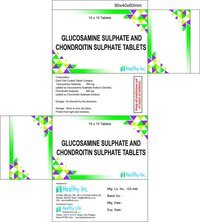 Product image for Glucosamine Sulphate Chondroitin Sulphate Tablets