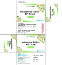 Product image for Indapamide Tablets