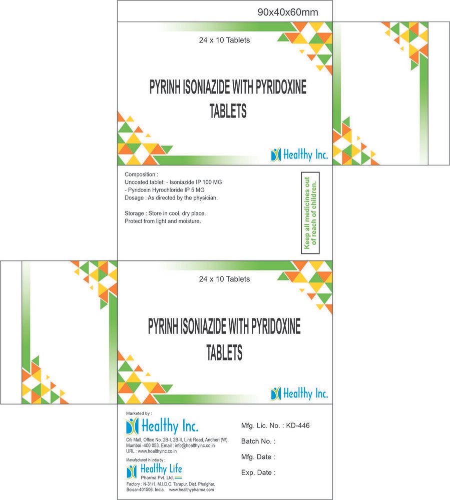 Isoniazide with Pyridoxin Tablets