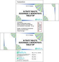 Product image for Isosorbide 5 -Mononitrate Tablets