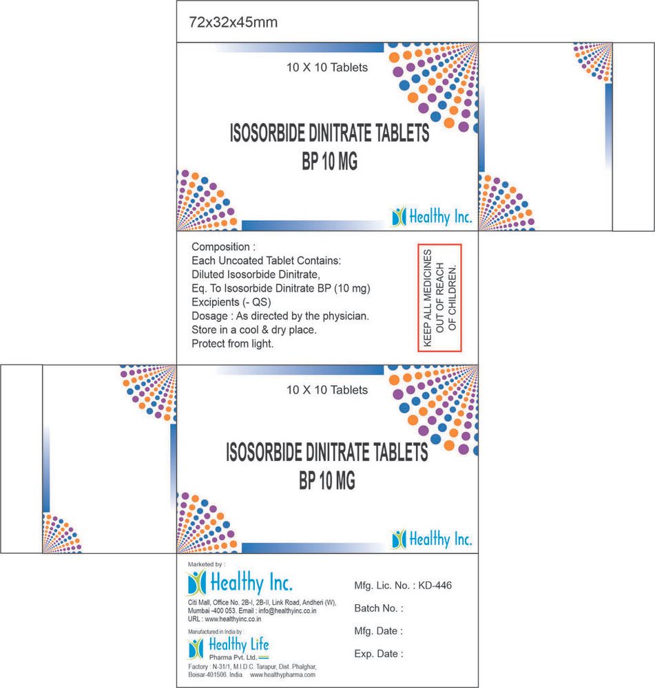 Isosorbide Tablets product photograph