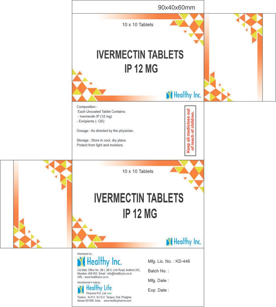 Ivermectin Tablets product packshot