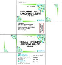 Product image for Lamivudine Tablets