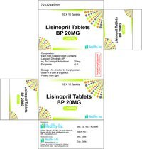 Product image for Lisinopri Tablets