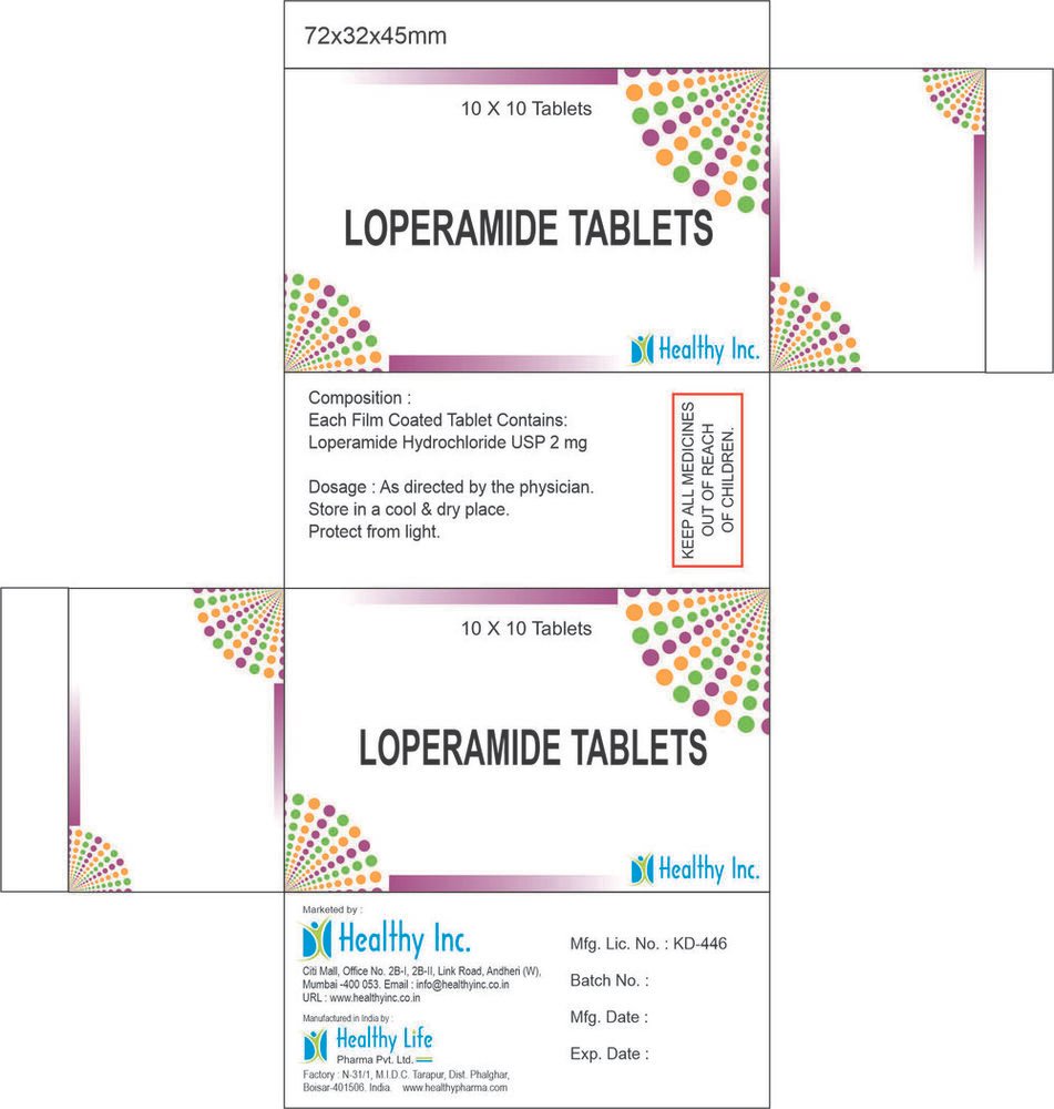 Loperamide Tablets Zinc Zinckit
