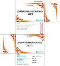 Product image for Losartan with Hydrochlorothiazide Tablets