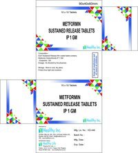 Product image for Glimepiride Metformin Hcl Sr Tablets