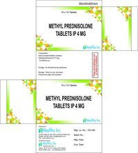 Product image for Methyl Prednisolone Tablets