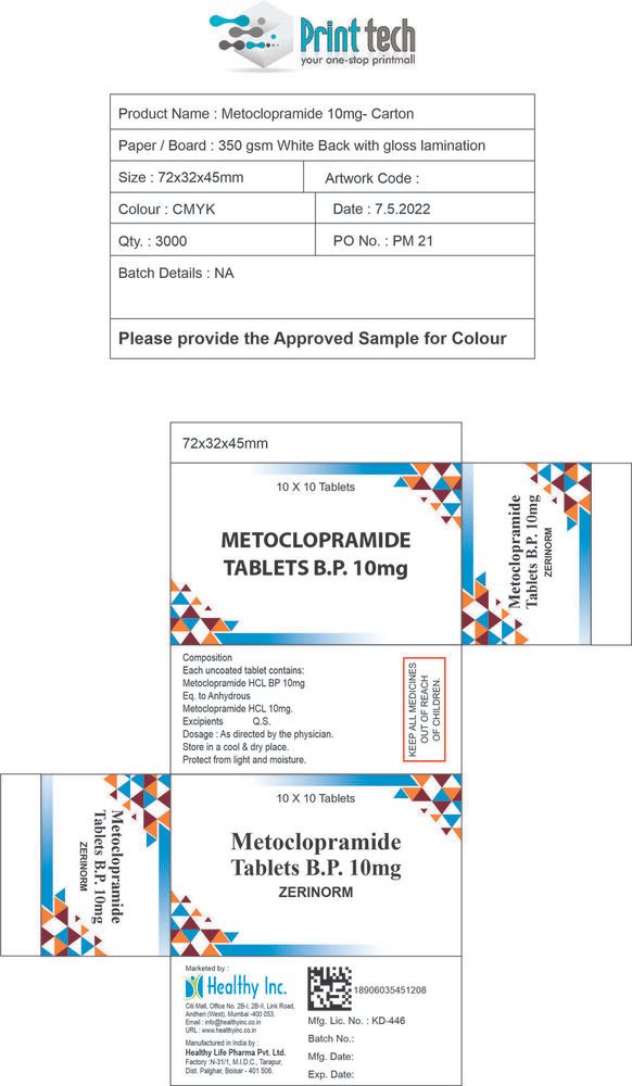Metoclopramide Tablets BP