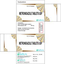 Product image for Metronidazole Tablets