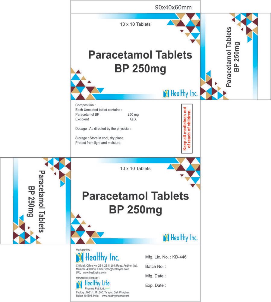 Paracetamol and Caffeine Tablets