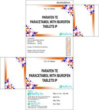 Product image for Paracetamol with Ibuprofen Tablets