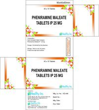 Product image for Pheniramine Maleate Tablets