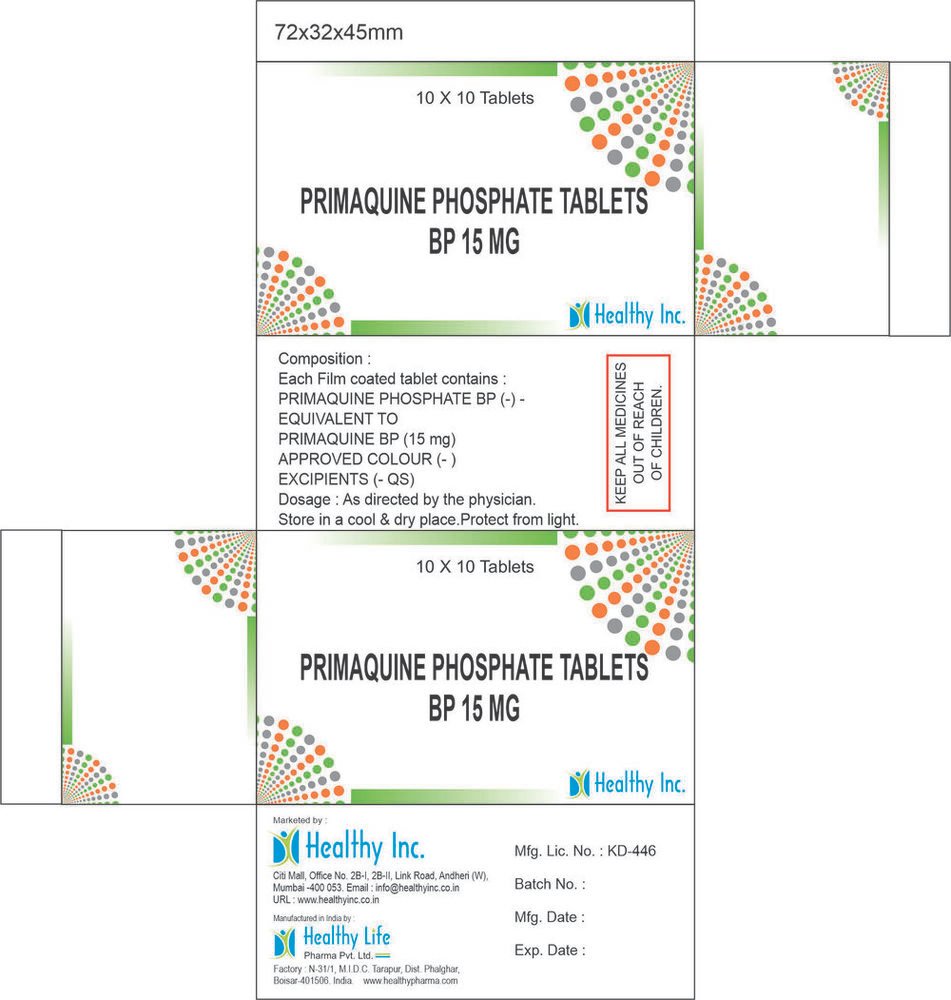 Primaquine Tablets product illustration