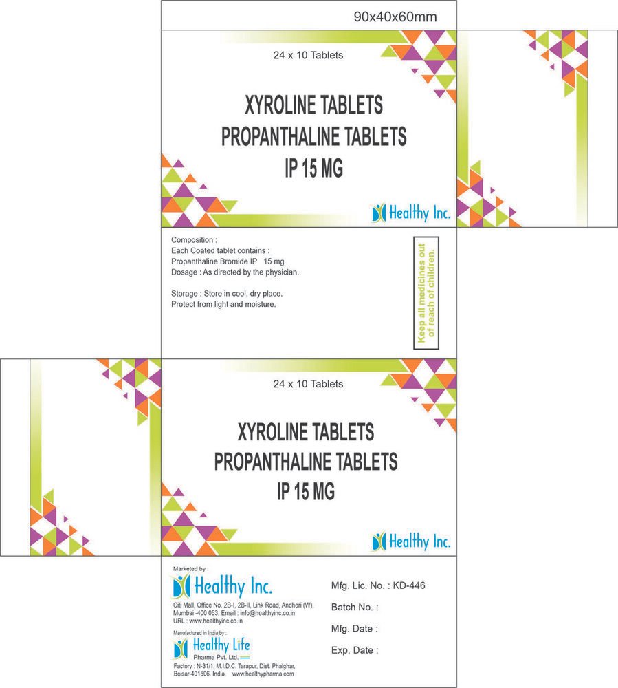 Propanthaline Tablets