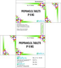 Product image for Propranolol Tablets