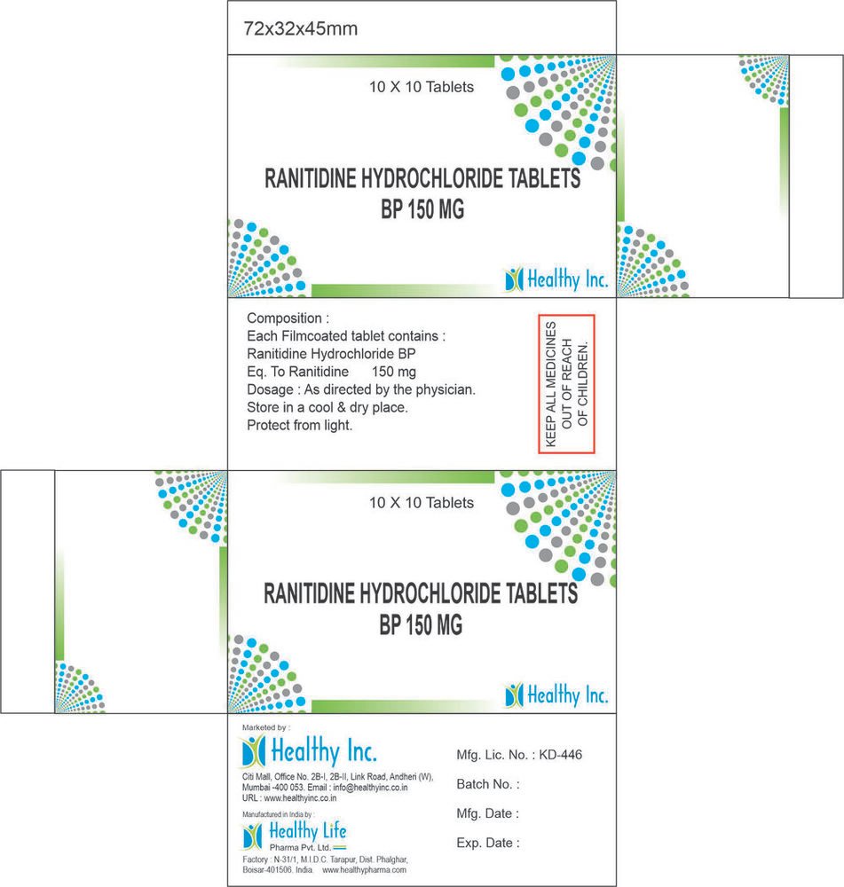 Ranitidine tablets gallery illustration