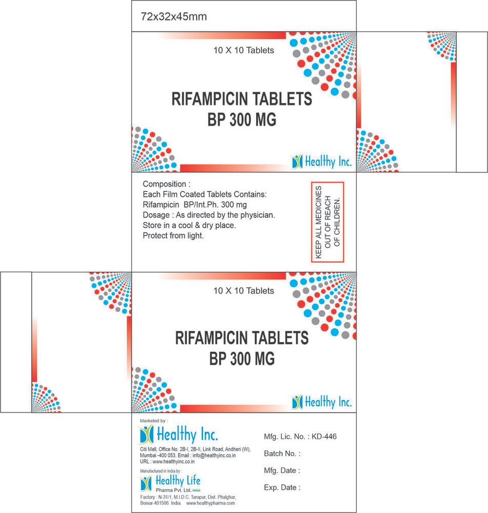 Rifampicin Tablets/ – Manufacturer India