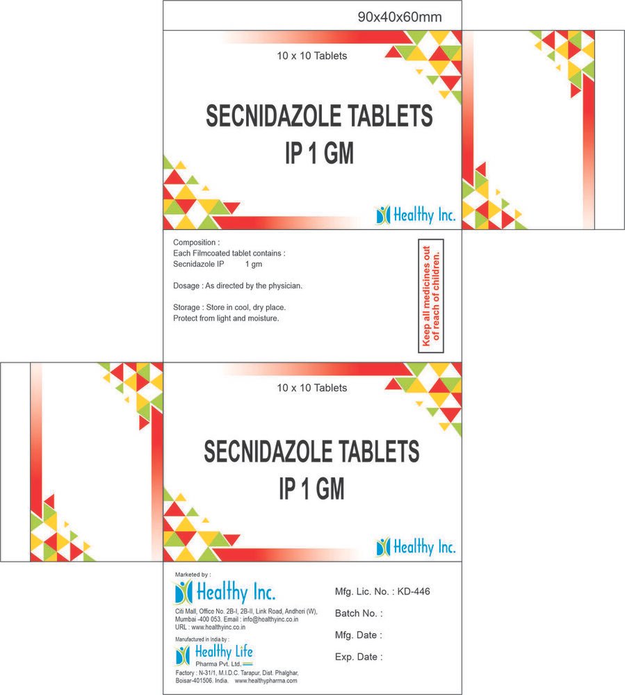 Secnidazole Tablets IP