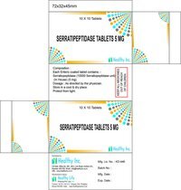 Product image for Serratiopeptidase Tablets