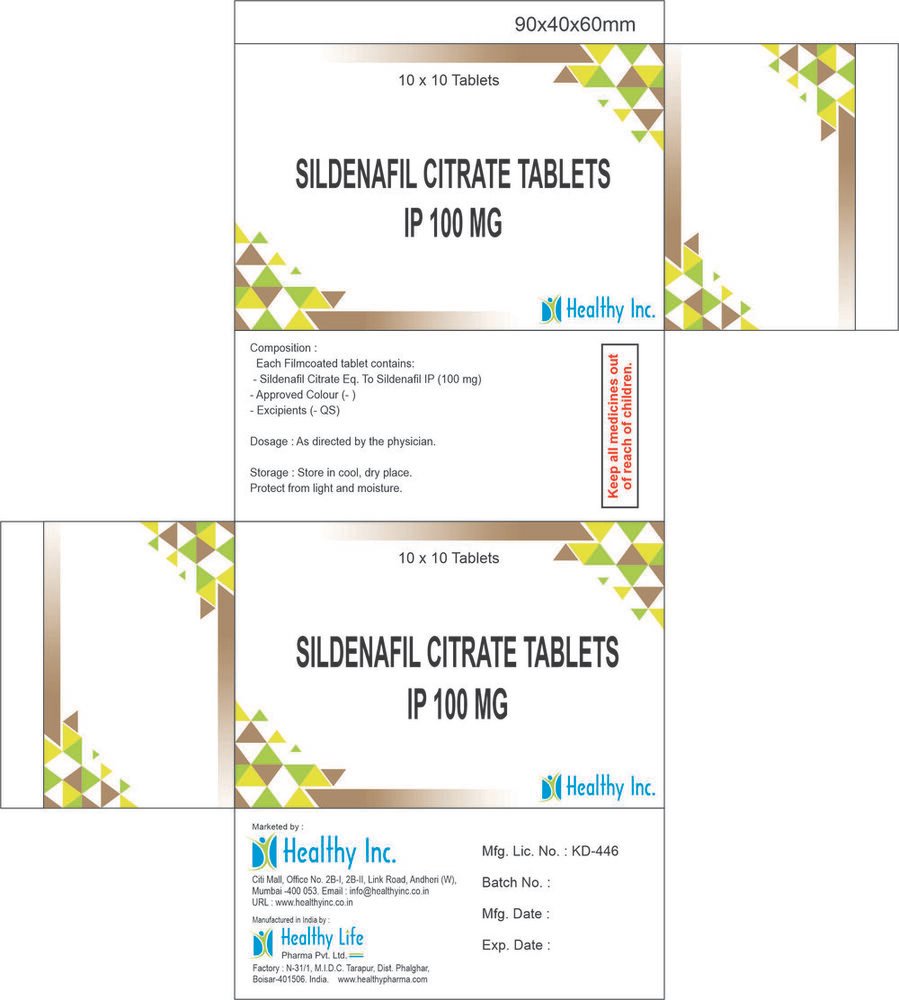 Sildenafil Citrate Tablets