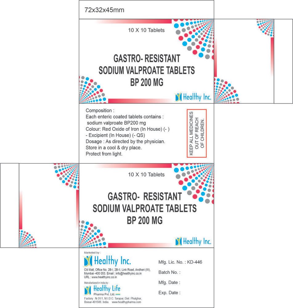 Sodium Valproate Tablets IP