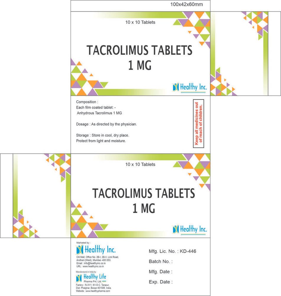 Tacrolimus Tablets