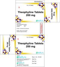 Product image for Theophyline Tablets