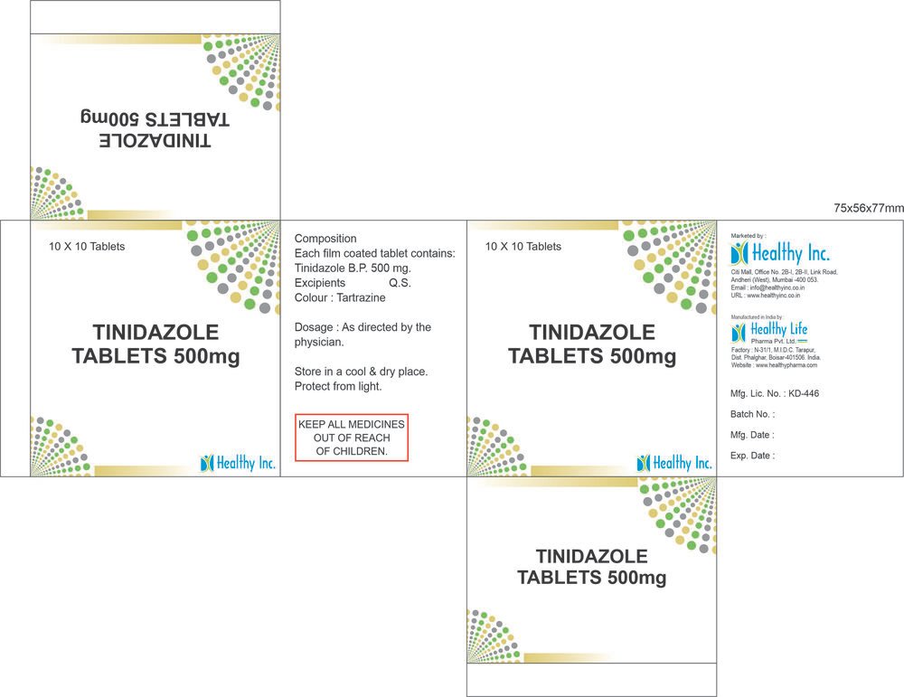 Tinidazole Tablets BP