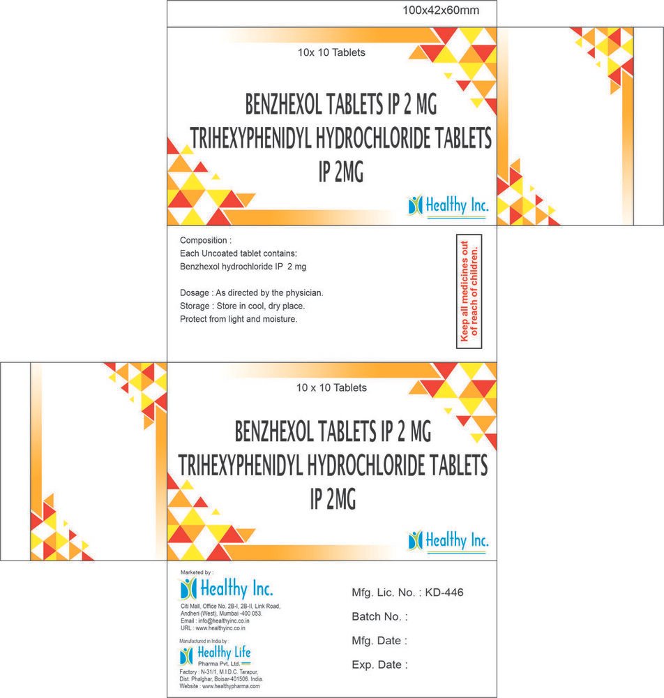 Trihexyphenidyl Tablets