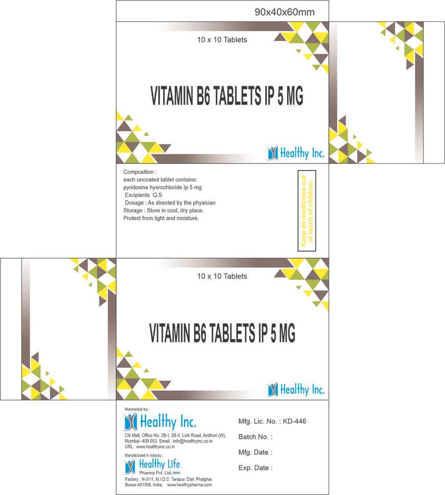 Vitamin B6 Tablets IP