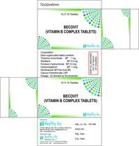 Product image for Vitamin B Complex Vitamin B12 Tablets